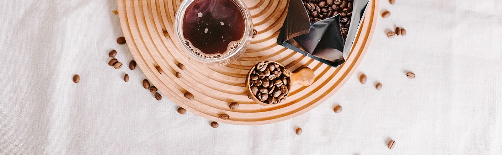 Venture Coffee website homepage final design