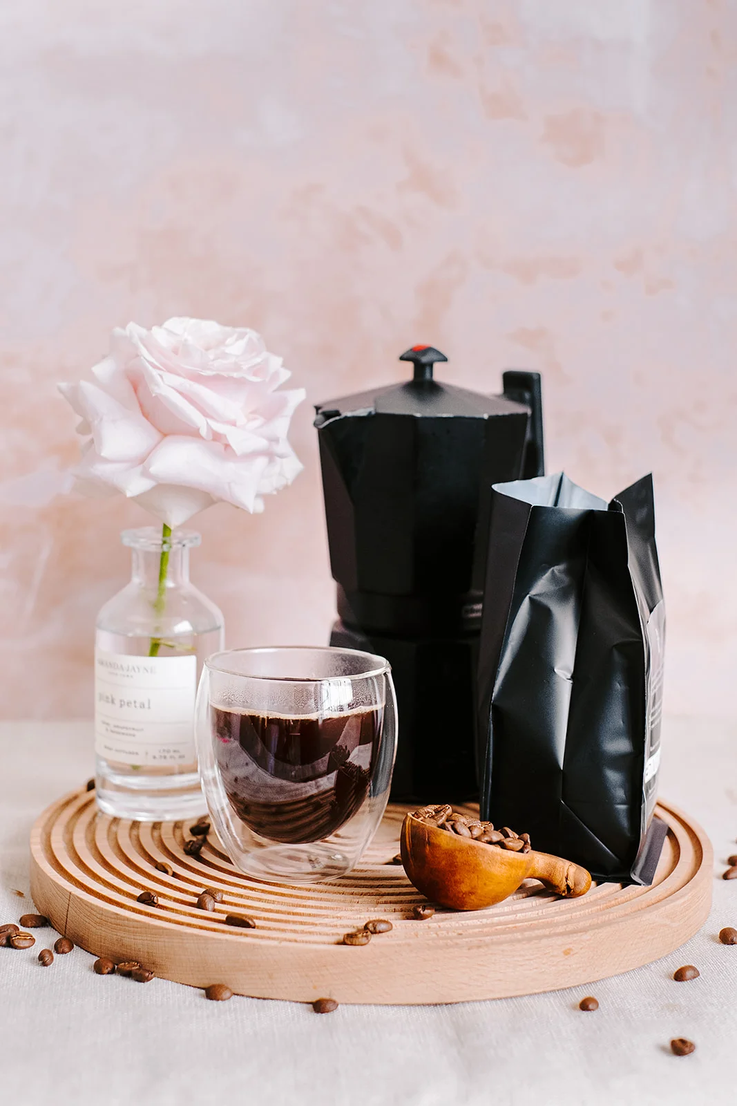 Venture Coffee website design screenshot